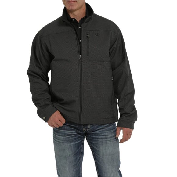 Cinch Men's Brown Textured Concealed Carry Jacket MWJ1537004 Size S - Picture 1 of 15